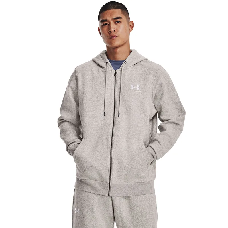 Φούτερ Under Armour Essential Fleece Fz Hood Ghost Gray Medium Heather S