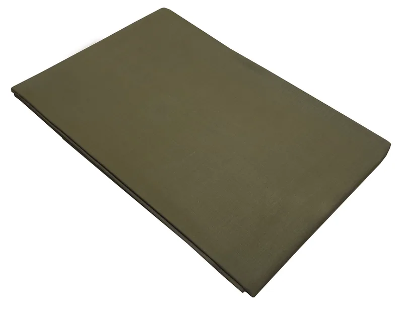 Σεντόνι Μονό με Λάστιχο ΚΟΜΒΟΣ Army Green 100x200+20
