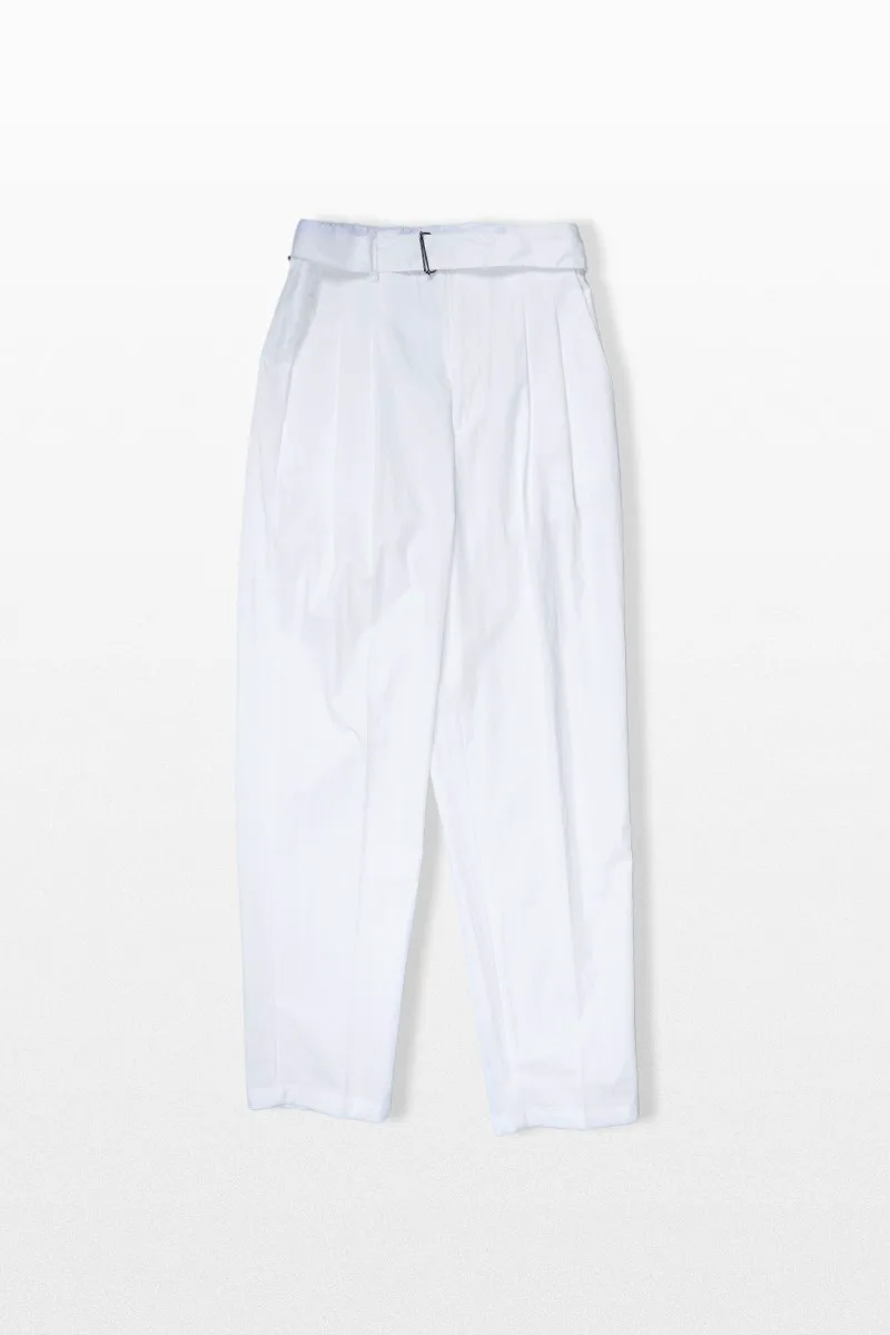 BE ABLE Ανδρικό Λευκό Belted Pants