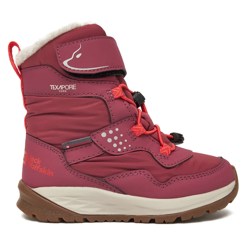 Μπότες Χιονιού Jack Wolfskin Polar Bear-g Texapore High Vc K Ροζ