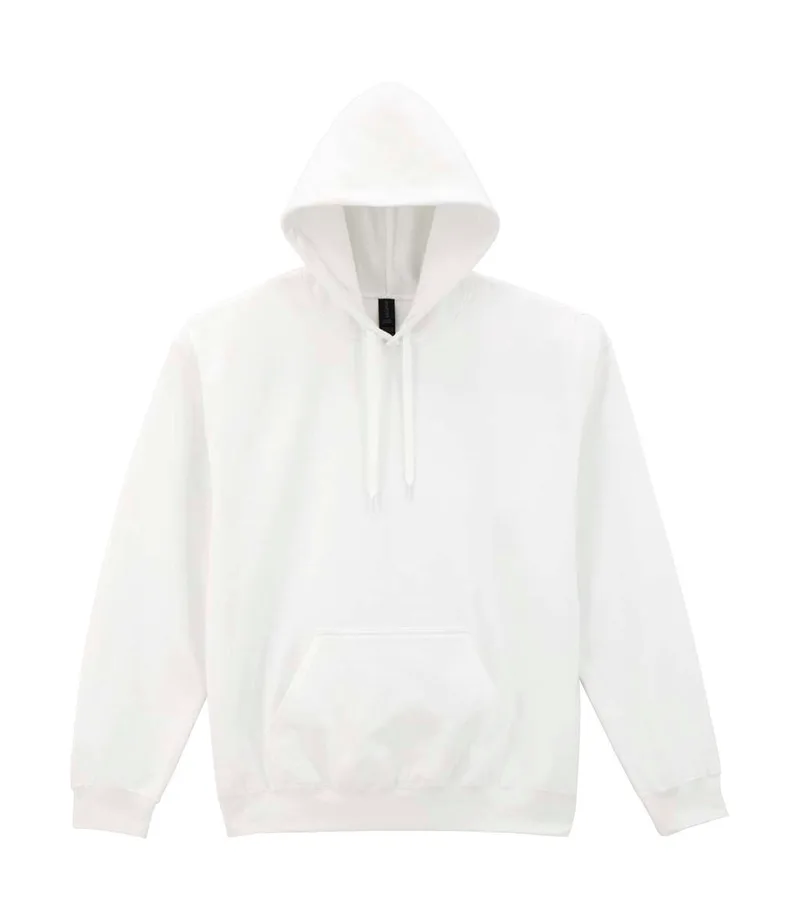 Φούτερ με Κουκούλα SF500 Gildan Softstyle Midweight Fleece White
