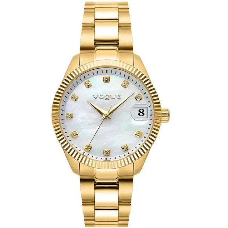 Επίχρυσο γυναικείο ρολόι Vogue Stainless Steel Bracelet 614243 614243 Ατσάλι