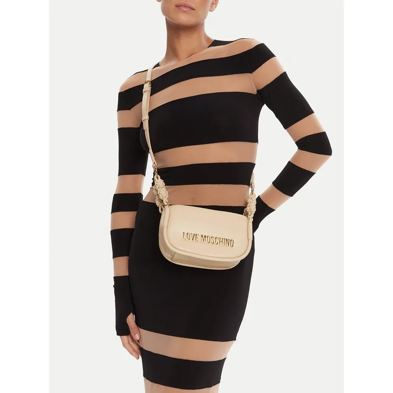 Τσάντα LOVE MOSCHINO JC4235PP0MKL0104 Εκρού