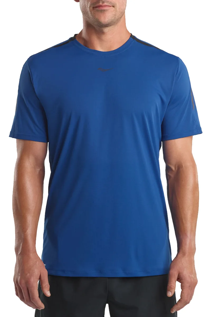 Μπλούζα Κοντομάνικη Saucony UV Lite SAM800179-LM Ανδρικό