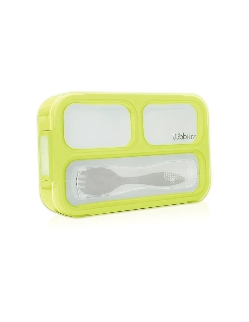 Bbluv Bento Box – Δοχείο Φαγητού με Κουτάλι Lime