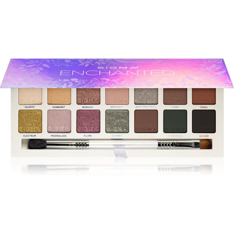 Sigma Beauty Enchanted Eyeshadow Palette παλέτα με σκιές ματιών 19,3 γρ