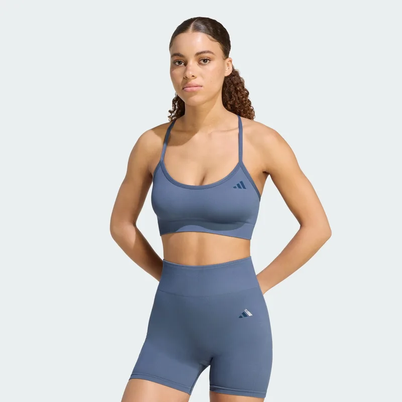adidas W Workout Essentials Light-Sup Knit Bra (9000281273_75418)