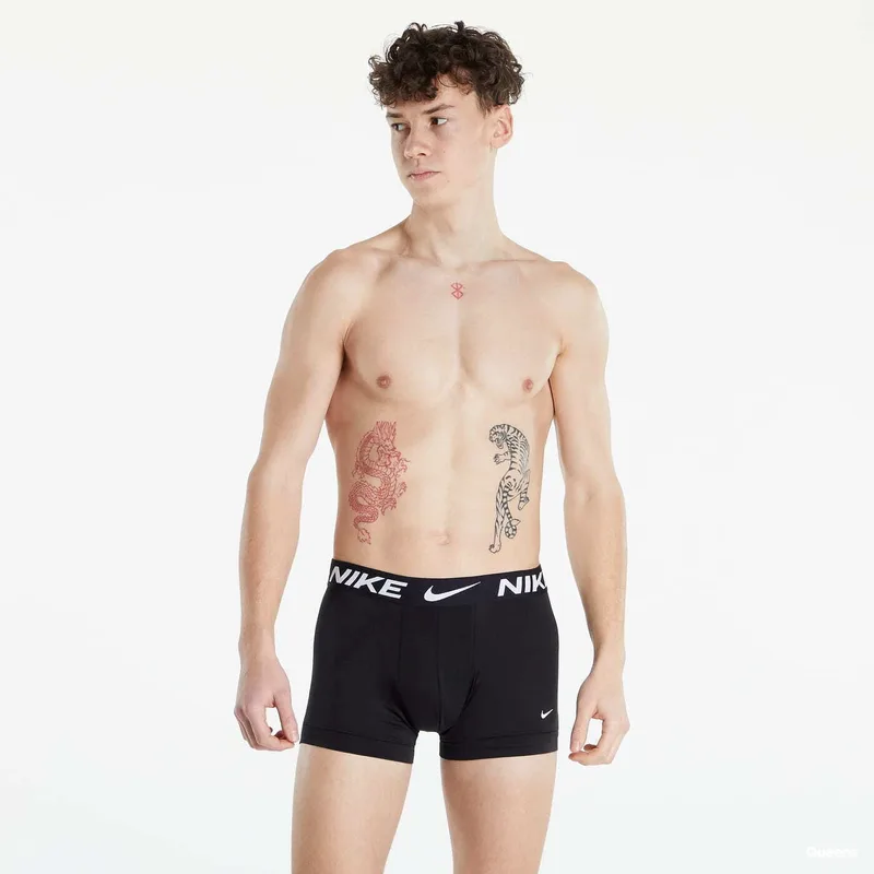 Μπόξερς Nike Dri-FIT Trunk Essential Micro 3-Pack Black L
