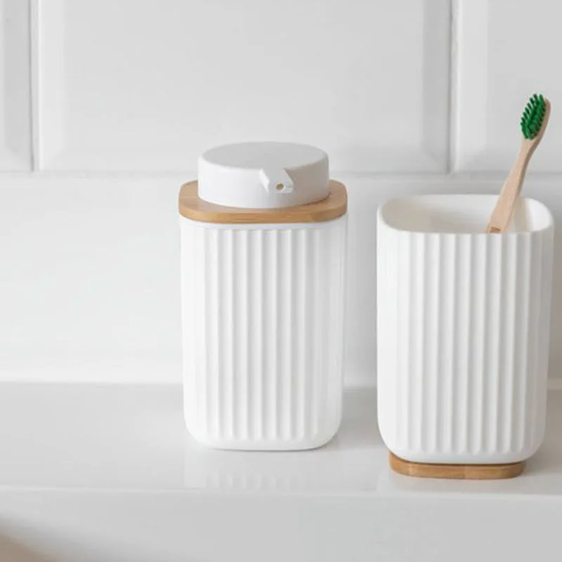 Dispenser Μπάνιου 250ml (8.9x7.5x12.7) Wenko Rotello White 25294100