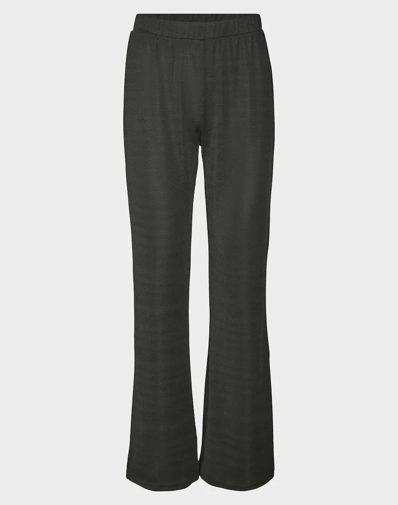 VERO MODA VMKANVA HW PANT JRS GA 10296871-BlackBLACK LUREX TotalBlack