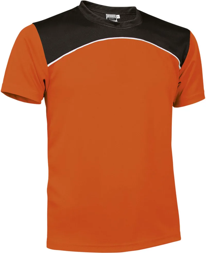 Τεχνικό T-Shirt MAURICE Valento CAVAMAUNB_kids Fluo Orange-White-Black