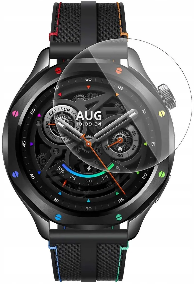 Tempered Glass Xiaomi Watch S4 47mm Spacecase Smartwatch Glass 2.5D Αντιχαρακτικό Γυαλί Προστασίας Οθόνης - Clear (5905719119072)