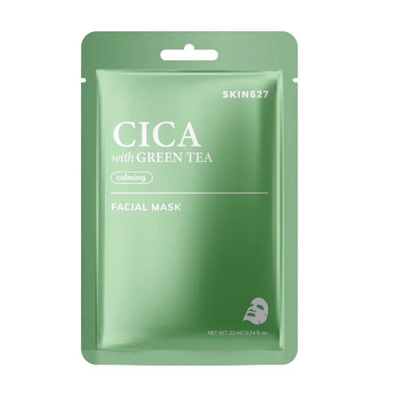Calming face mask CICA with GREEN TEA