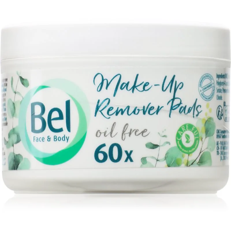 Bel Face & Body δίσκοι για ντεμακιγιάζ με αλόη βέρα 60 τμχ