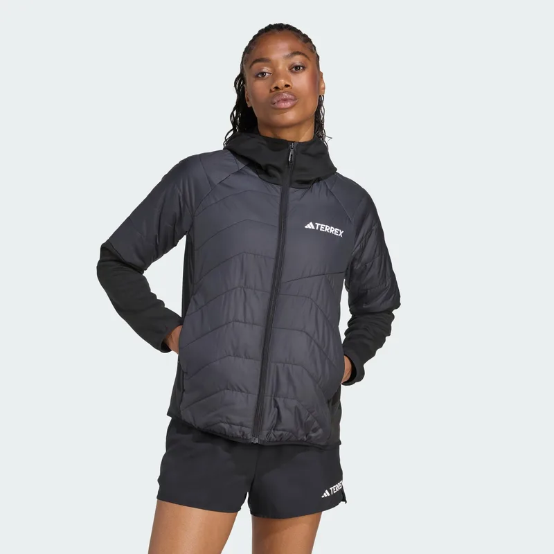 adidas Terrex W Multi Climawarm Insulated Hybrid Hooded Jacket (9000251046_1469)