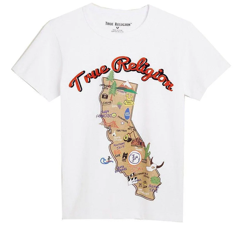 T-SHIRT TRUE RELIGION CALI TR717TE10 ΛΕΥΚΟ (104ΕΚ.)-(3-4 ΕΤΩΝ)