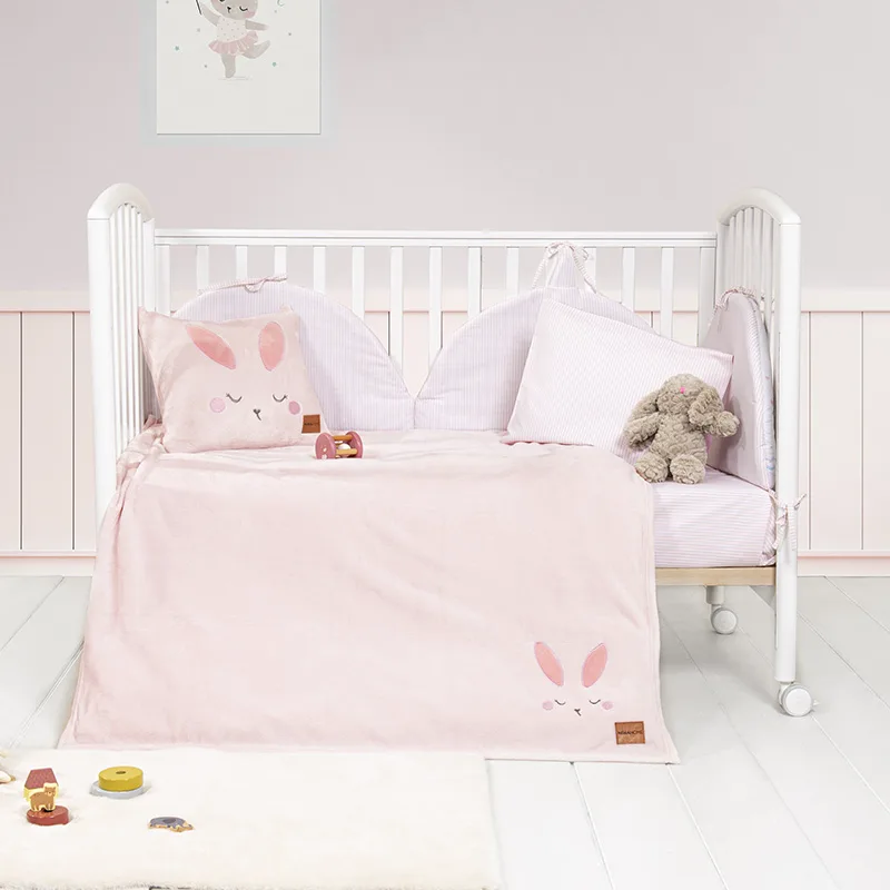 Κουβέρτα Fleece Κούνιας 110X150 Nima Bunny (110x150)