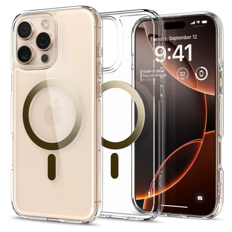 Θήκη Spigen Ultra Hybrid MagSafe Χρυσό iPhone 16 Pro Max