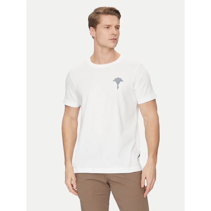 JOOP! T-Shirt 17 JJ-03Brisko 10017941 30044674 Λευκό Regular Fit