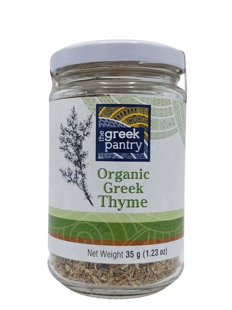 Βιολογικό θυμάρι "The greek pantry" 35g>