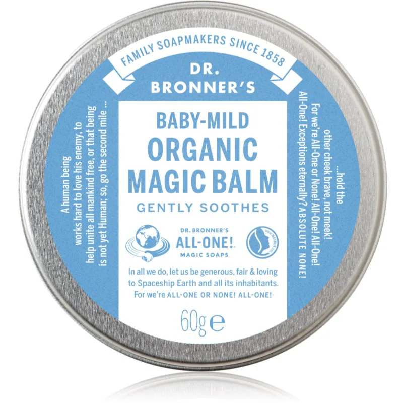 Dr. Bronner’s Baby-Mild βάλσαμο σώματος χωρίς άρωμα 60 γρ