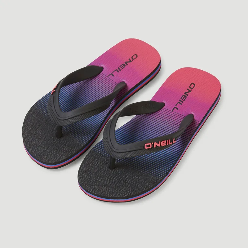 O'NEILL KIDS' PROFILE GRAPHIC SANDALS ΜΑΥΡΟ
