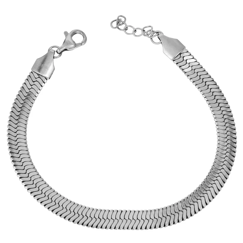 Γυναικεία ατσάλινη snake αλυσίδα χεριού 055616 055616 Ατσάλι