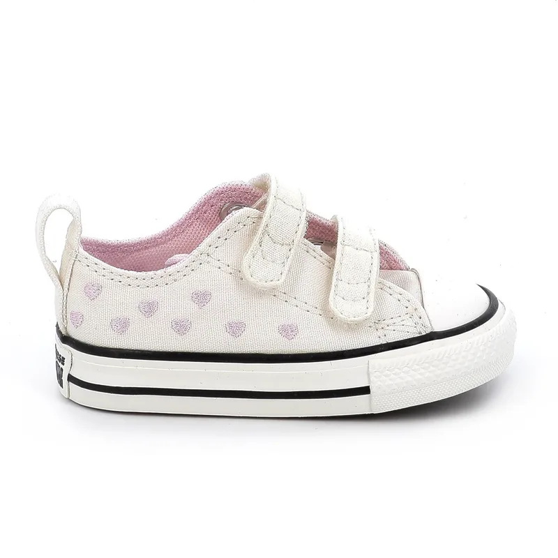 Παιδικό Χαμηλό Casual για Κορίτσι Converse All Star Ctas 2V Ox Χρώματος Μπεζ A19067C