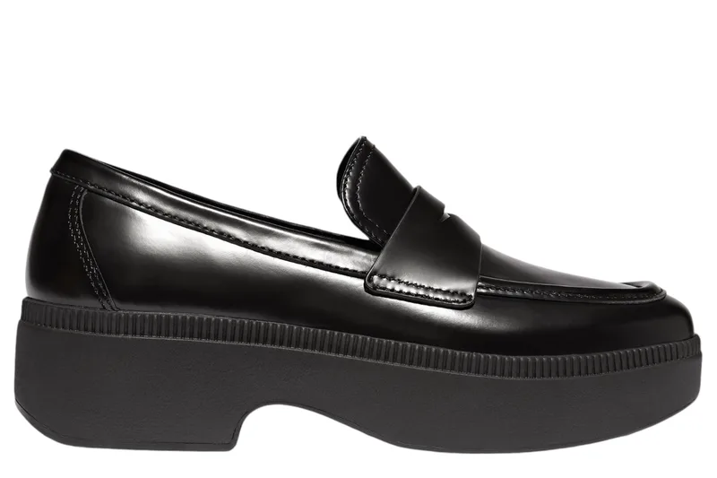 Μοκασίνια Fitflop F-Luma HY2-001-BLACK Γυναικείο