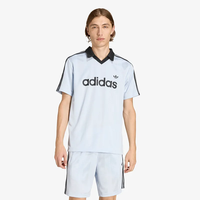 Φανελάκια adidas Archive Collar Engineered Jersey Crystal Sky M