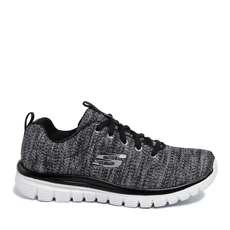 Αθλητικά Skechers Twisted Fortune 12614/BKW Γκρι