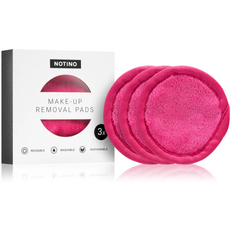 Notino Spa Collection Make-up removal pads δίσκοι ντεμακιγιάζ απόχρωση Ροζ 3 τμχ