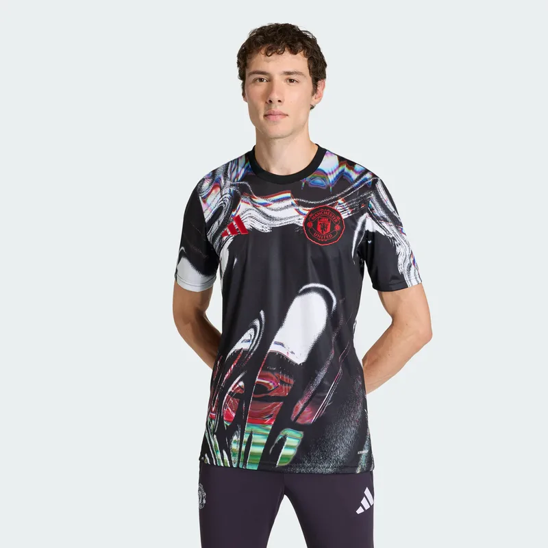 adidas Manchester United FC 2025/26 Pre-Match Ανδρική Ποδοσφαιρική Φανέλα (9000265982_93103)