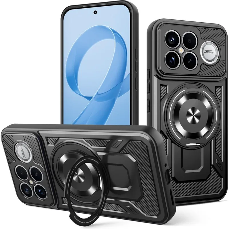 Θήκη Xiaomi Poco F8 Ultra Techsuit RuggedCam Ανθεκτική με KickStand & MagSafe - Black (5949419355477)