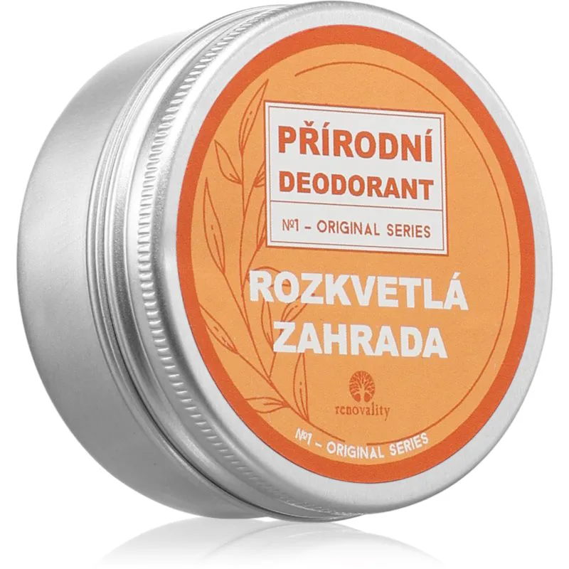Renovality Original Series Natural Deodorant στερεό αποσμητικό με άρωμα Blooming Garden 50 ml