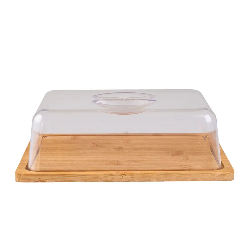 Τυριέρα Με Καπάκι (24x18x7.5) Estia Bamboo Essentials 01-12960