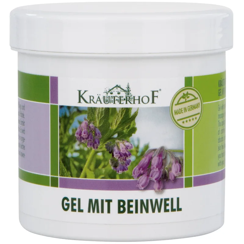 Krauterhof Gel with Comfrey Gel με Εκχύλισμα από Σύμφυτο για Μασάζ Συμπληρωματικής Θεραπείας Κατάγματος, Εξάρθρωσης & Διαστρέμματος 250ml