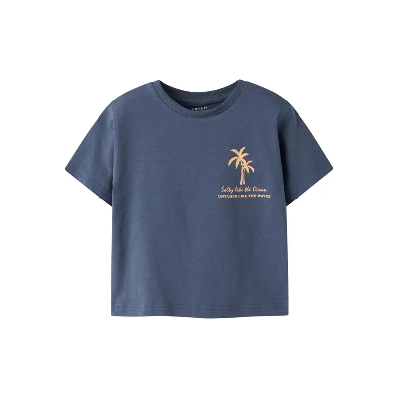 Μπλούζα μακό αγόρι name it-13254710-Vintage Indigo