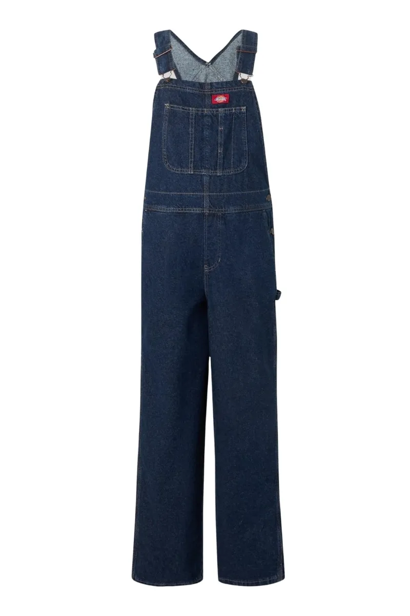 Dickies Γυναικεία Ολόσωμη Σαλοπέτα Loose Denim Bib W - Denim-DK0A88EC0DD1-DENIM