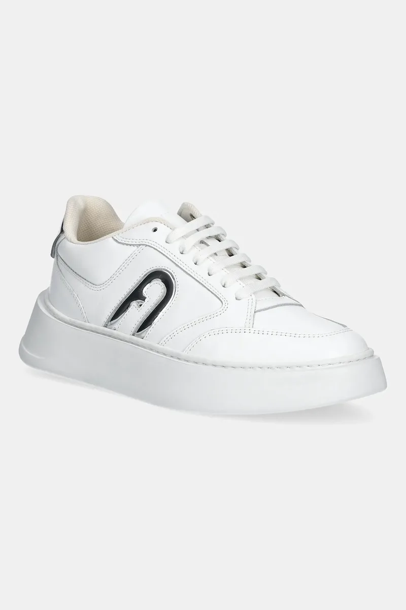 Δερμάτινα sneakers Furla Lace-Up Sneaker