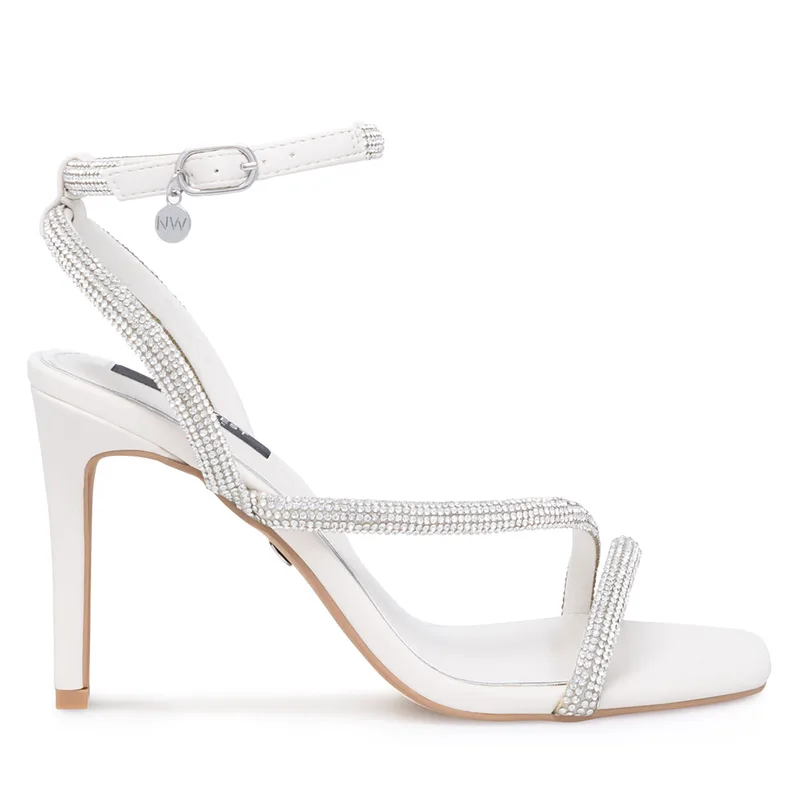 Σανδάλια Nine West WFA2675-1 Λευκό
