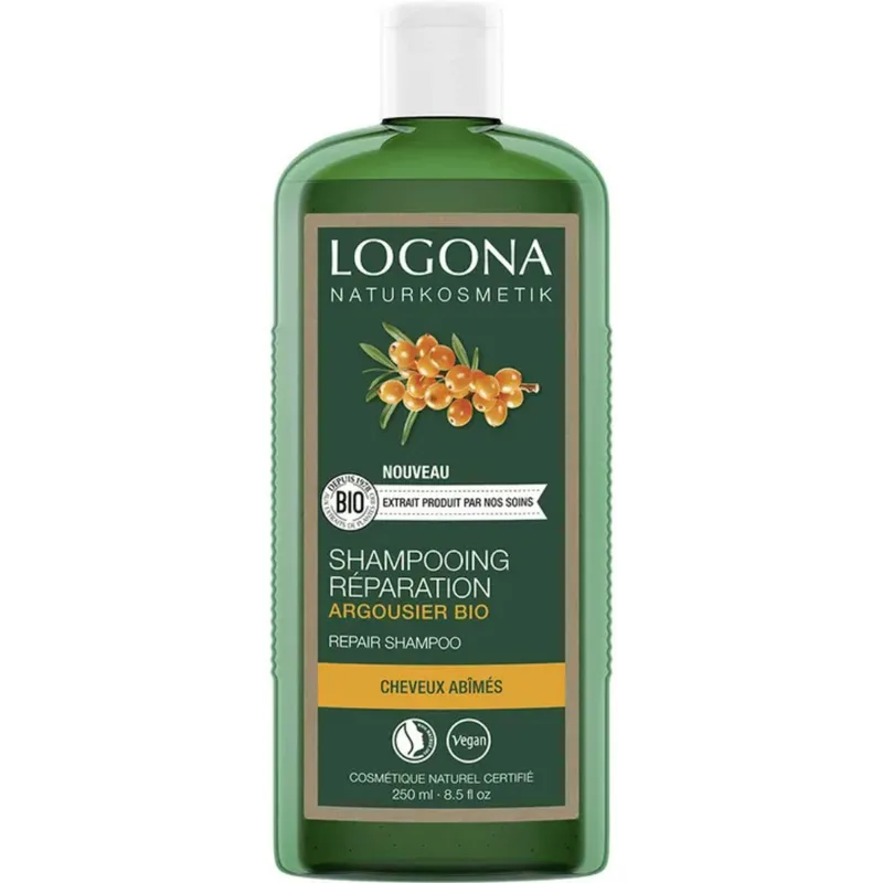 Logona Organic Sea Buckthorn Repairing Shampoo 250ml