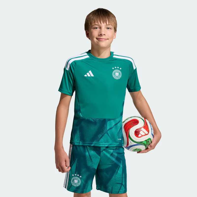 adidas Εθνική Γερμανίας 2026 Home Goalkeeper Παιδική Ποδοσφαιρική Φανέλα (9000263480_85153)