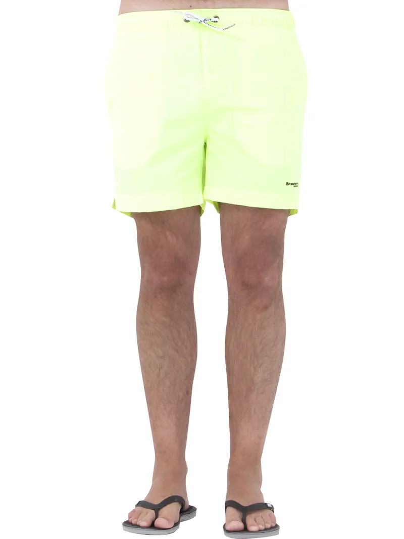 Μαγιό Βερμούδα Basehit Basic 13.SWM1381-yellow Ανδρικό