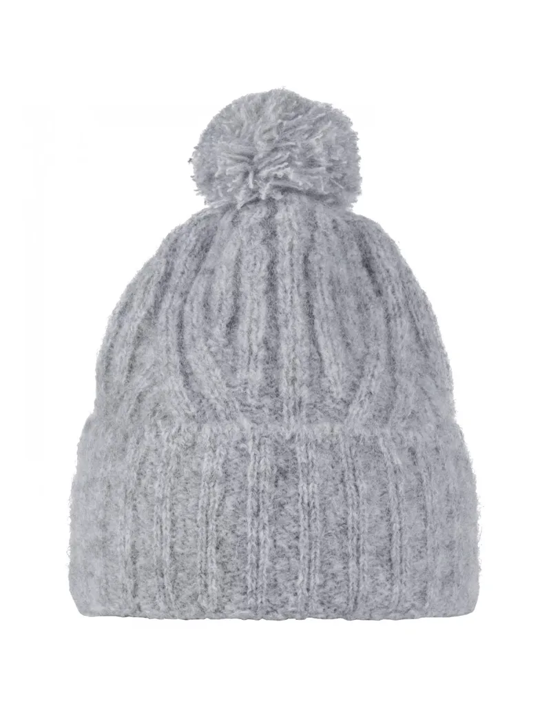 Buff Beanie Unisex Σκούφος Πλεκτός σε Γκρι χρώμα 132335.937