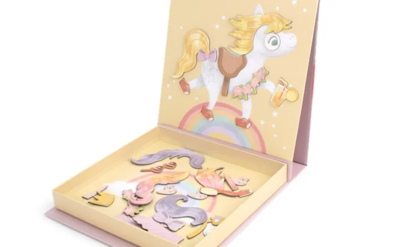 Filibabba Magnetic Game – Create your own Unicorn