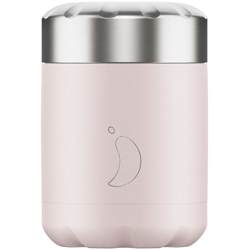 Θερμός Φαγητού 300ml Chilly's Food Pot Blush Ροζ
