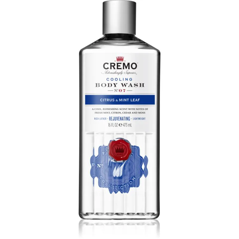 Cremo Cooling Body Wash Citrus & Mint Leaf ενυδατικό τζελ ντους 473 ml