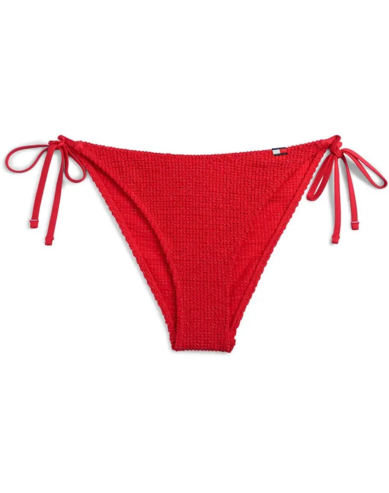 TOMMY HILFIGER V STRING SIDE TIE UW0UW06402-XNF Red