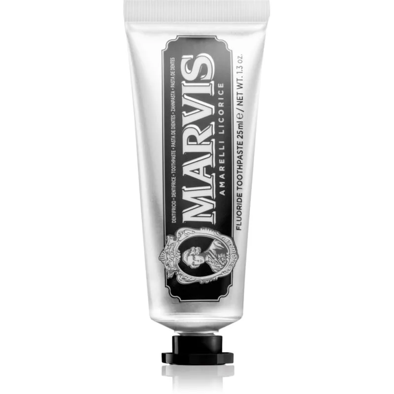 Marvis The Mints Amarelli Licorice οδοντόκρεμα γεύση Amarelli Licorice-Mint 25 ml